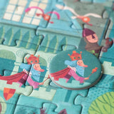 Londji - Taschenpuzzle (ab 5 Jahren) • Castle - ROSA ECK