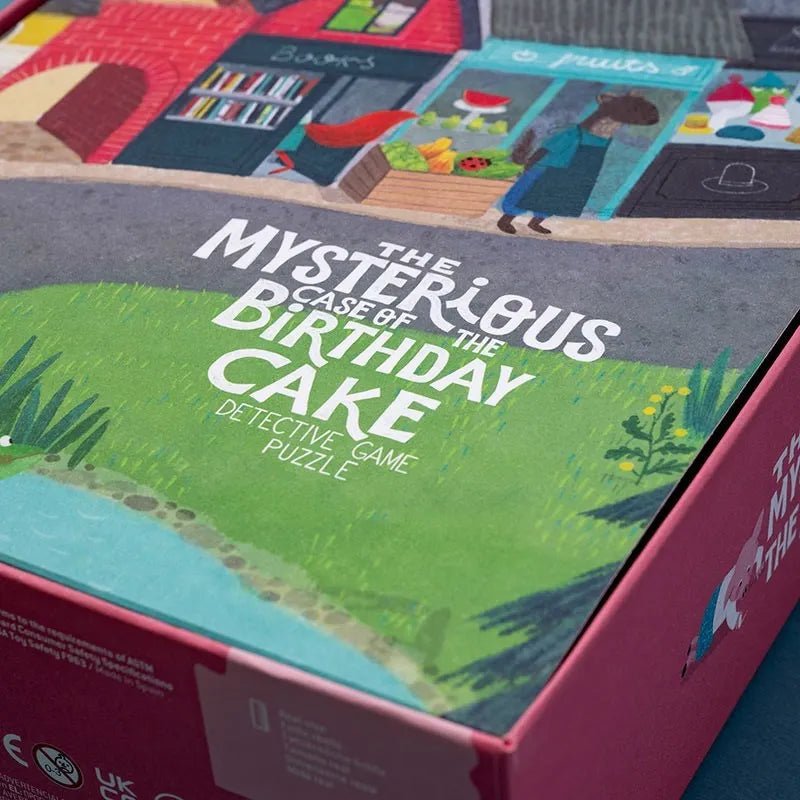 Londji - THE MYSTERIOUS CASE OF THE BIRTHDAY Kinder - Puzzle - Spiel - ROSA ECK