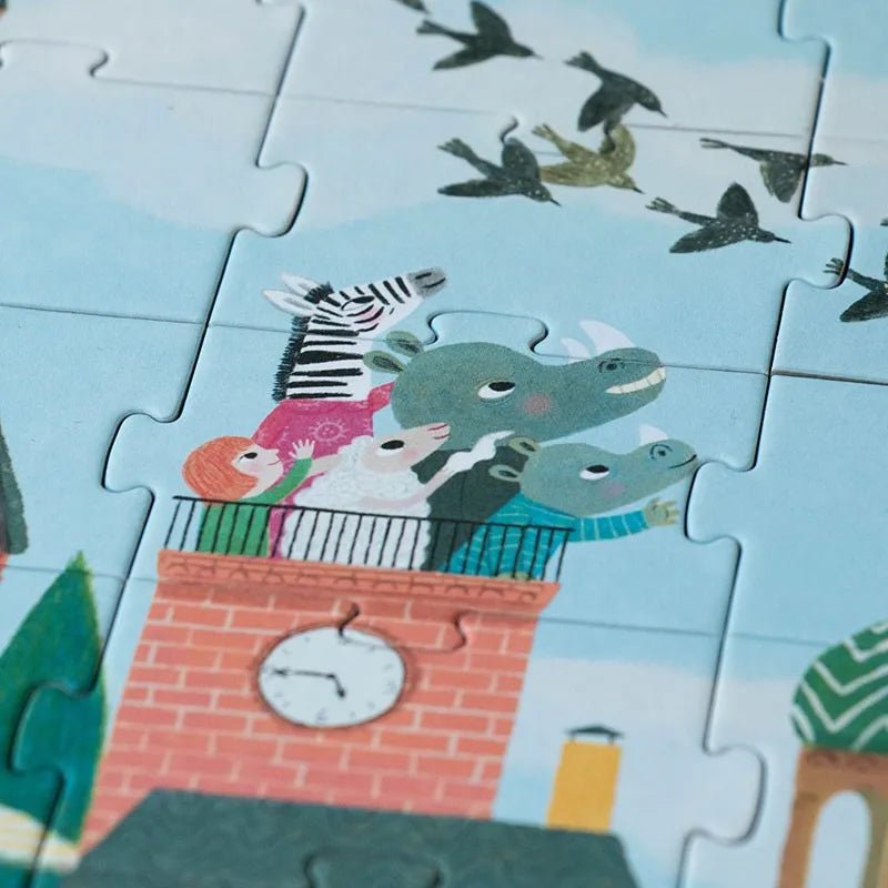 Londji - Wimmel - Puzzle (ab 5 Jahren) • Look Up - ROSA ECK