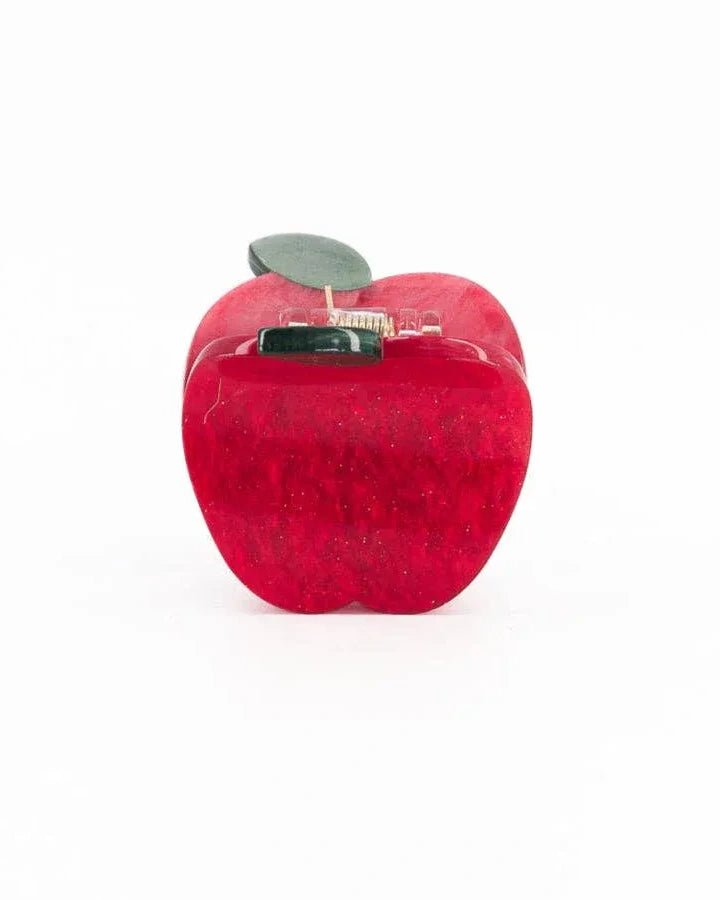 Luciole et Petit Pois - APFEL Mini - Haarclip für Kinder - ROSA ECK