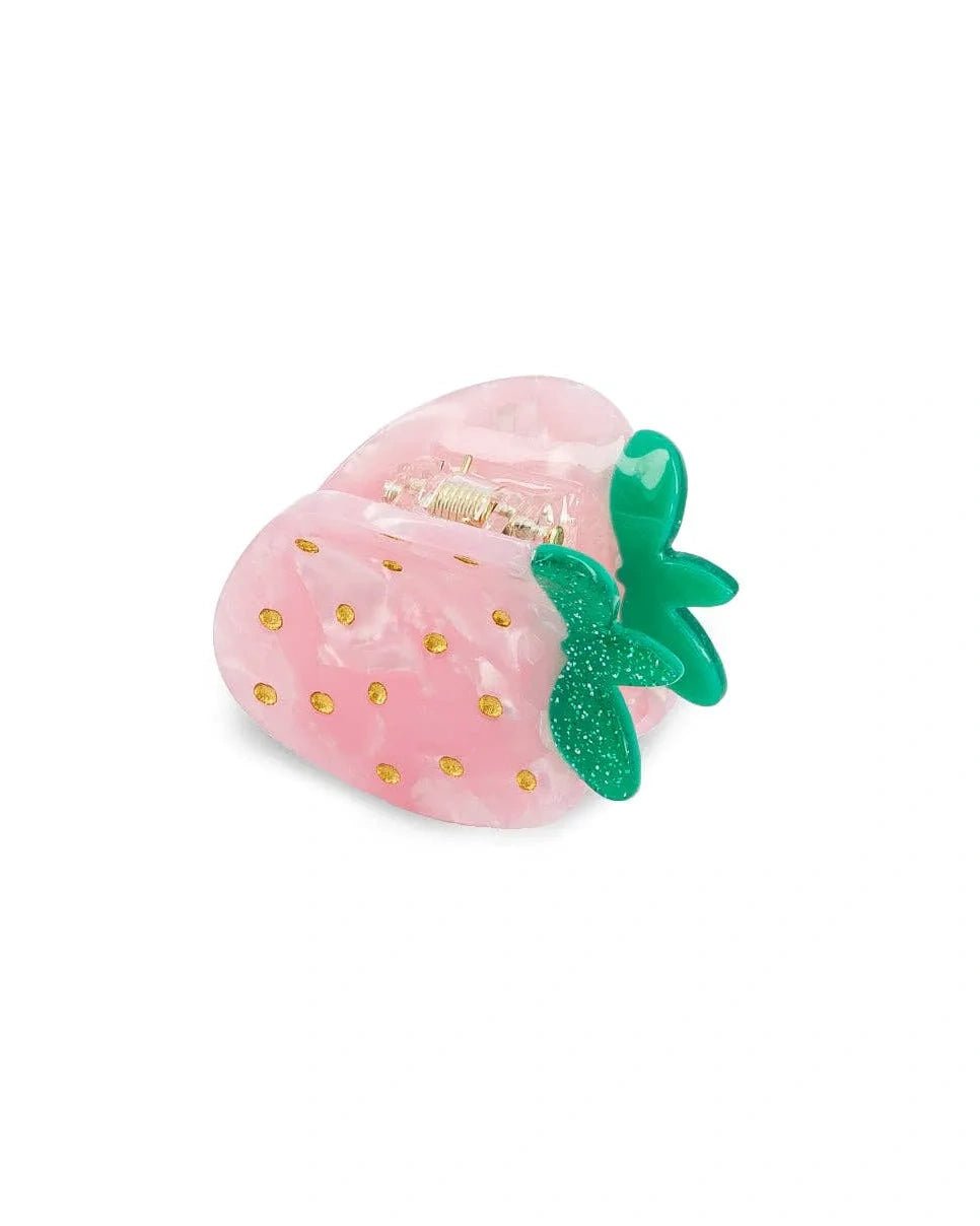 Luciole et Petit Pois - PINK STRAWBERRY Haarclip - ROSA ECK