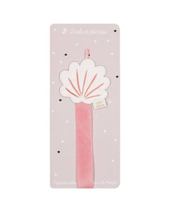 Luciole et Petit Pois - SHELL Wandhalter für Mini - Haarspangen - ROSA ECK