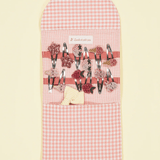 Luciole et Petit Pois - STRAWBIE THE STRAWBERRIES Mini - Haarspangen (2er - Set) - ROSA ECK