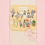 Luciole et Petit Pois - SUNNY THE HUMMINGBIRD Mini - Haarspangen (2er - Set) - ROSA ECK