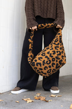 Lukkily - LUKKILY BAG #1 Tragetasche | Teddy Sienna Brown - ROSA ECK - Braun, Mom Bag,