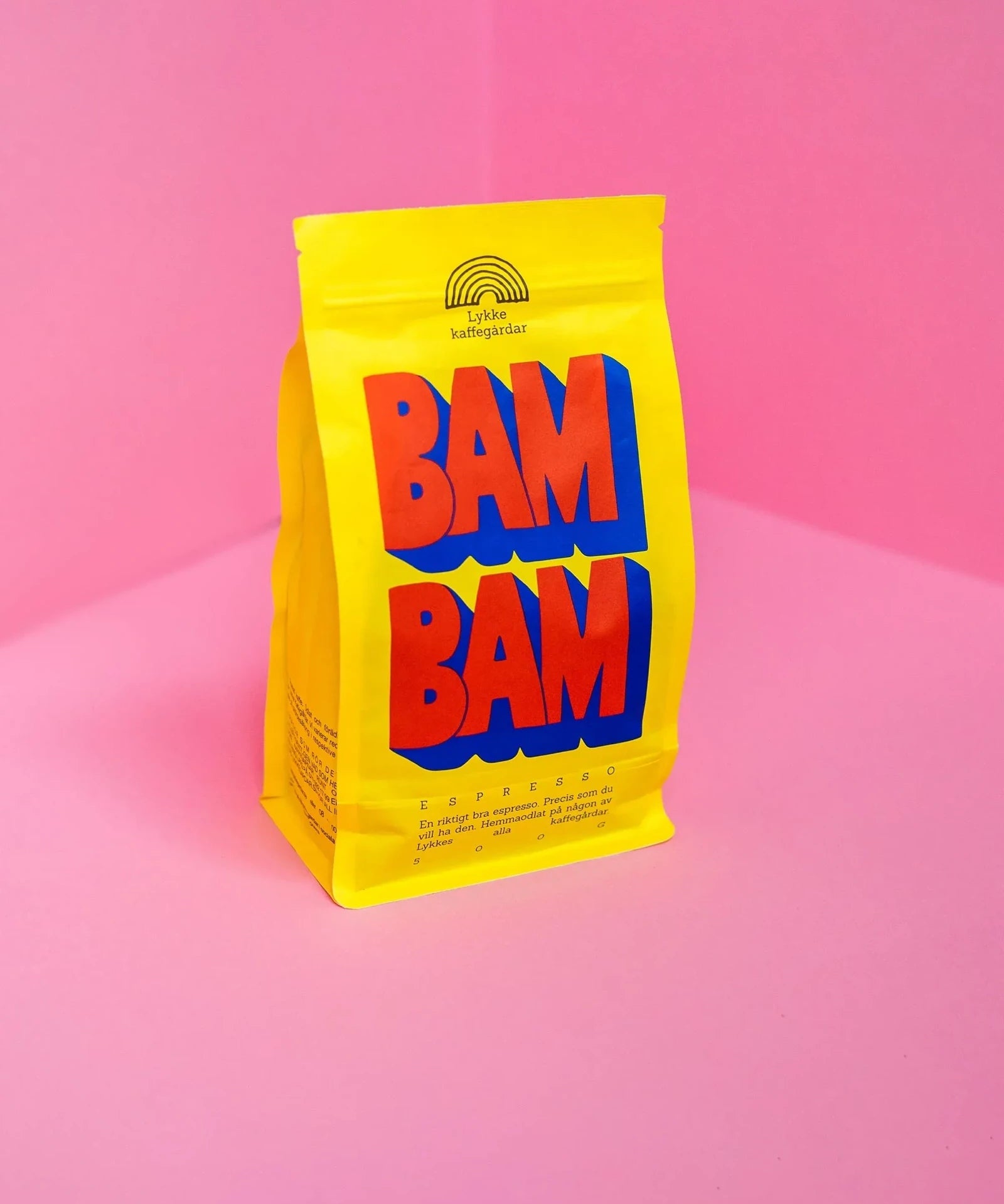 Lykke Coffee Farms - BAM BAM! Espressobohnen (500 g) - ROSA ECK