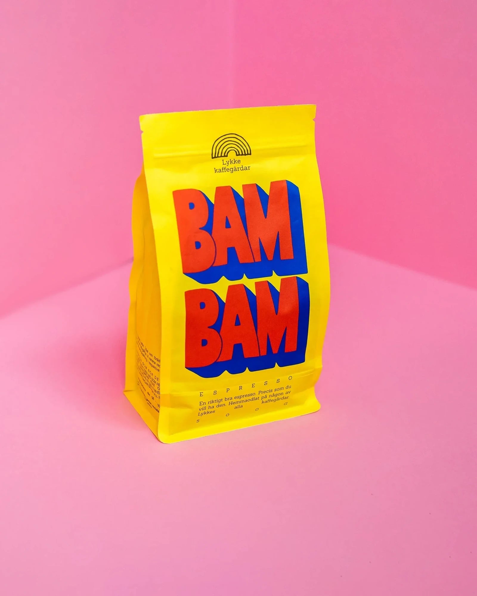 Lykke Coffee Farms - BAM BAM! Espressobohnen (500 g) - ROSA ECK
