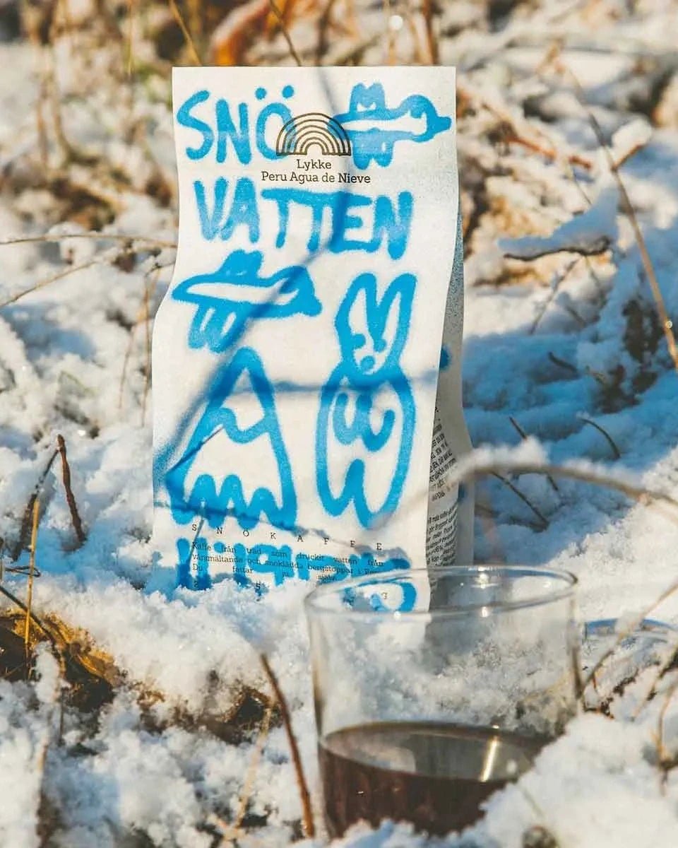Lykke Coffee Farms - SNÖVATTEN Kaffeebohnen aus Peru (250 g) - ROSA ECK
