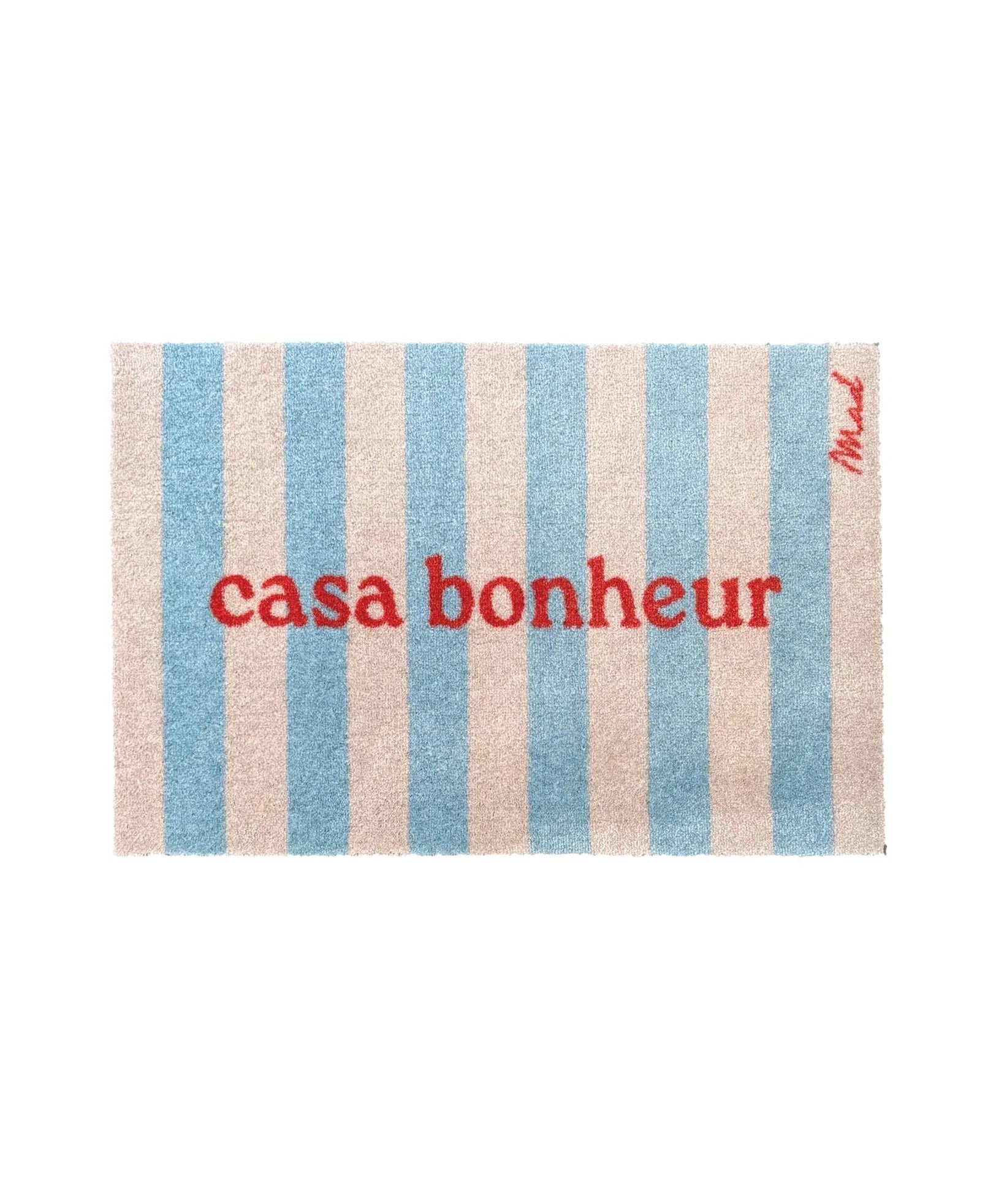 MAD ABOUT MATS - DANTE Fußmatte • Light Blue - ROSA ECK