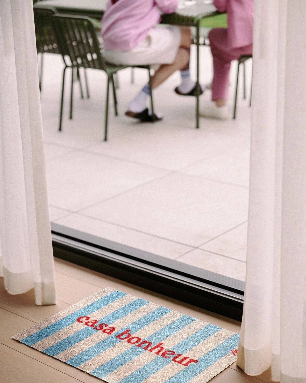 MAD ABOUT MATS - DANTE Fußmatte • Light Blue - ROSA ECK
