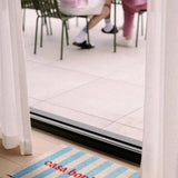 MAD ABOUT MATS - DANTE Fußmatte • Light Blue - ROSA ECK