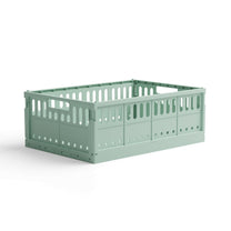 Made Crate - Klappbox Maxi Minty - ROSA ECK - Grün, ,
