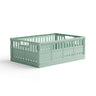 Made Crate - Klappbox Maxi Minty - ROSA ECK - Grün, ,