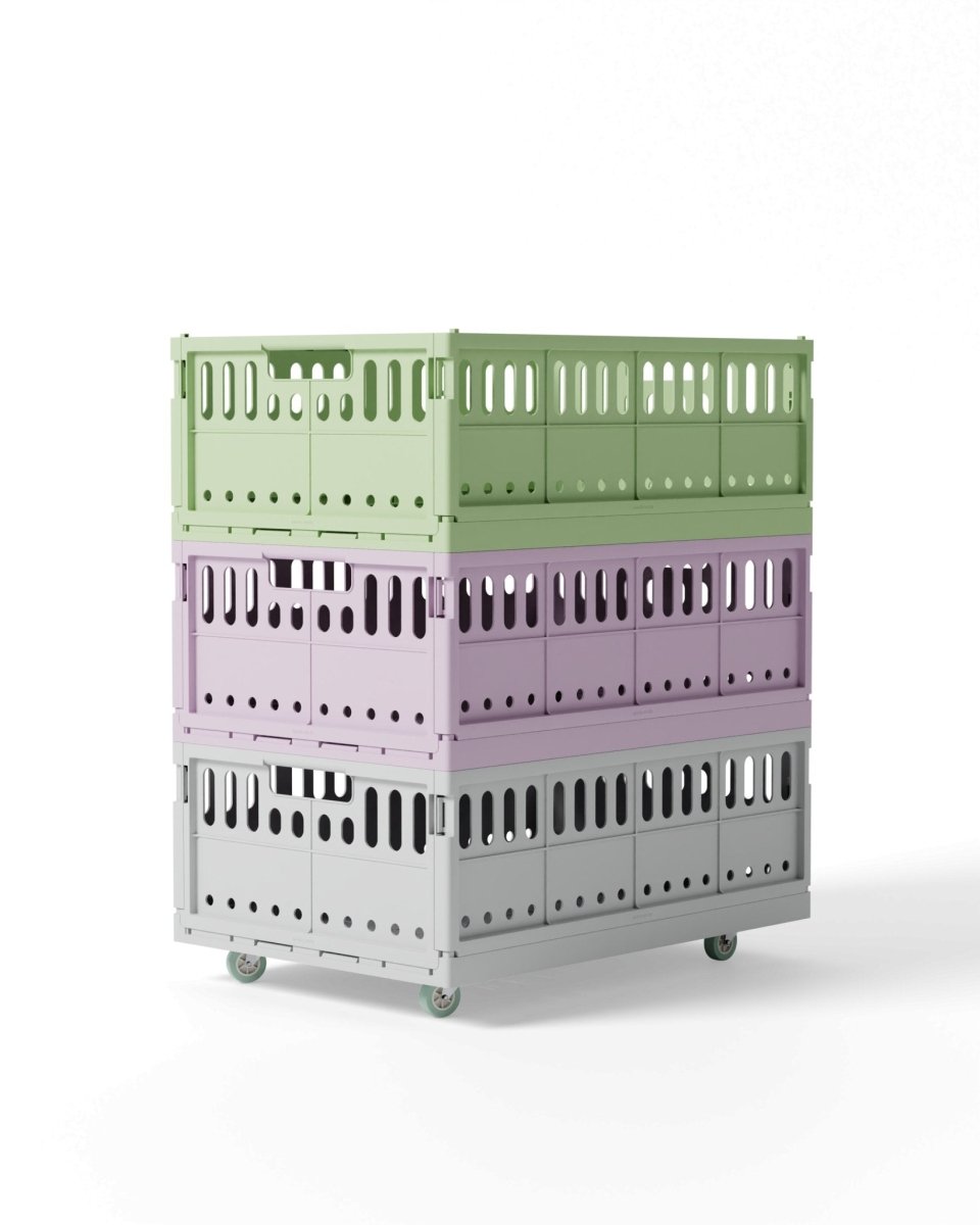 Made Crate - Klappbox Maxi Racing Green - ROSA ECK - Grün, ,