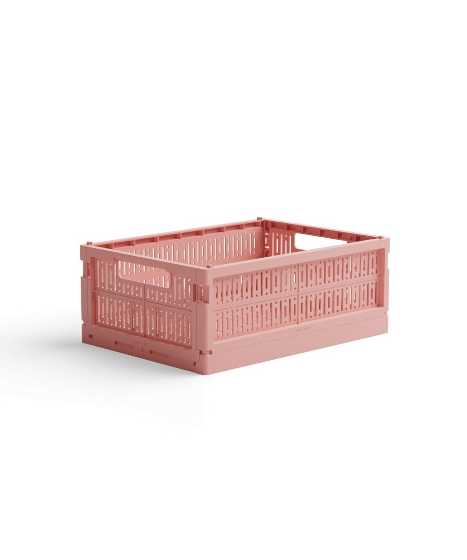 Made Crate - Klappbox Midi Candyfloss Pink - ROSA ECK - Pink, ,
