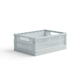 Made Crate - Klappbox Midi Ice Cube Blue - ROSA ECK - Blau, ,