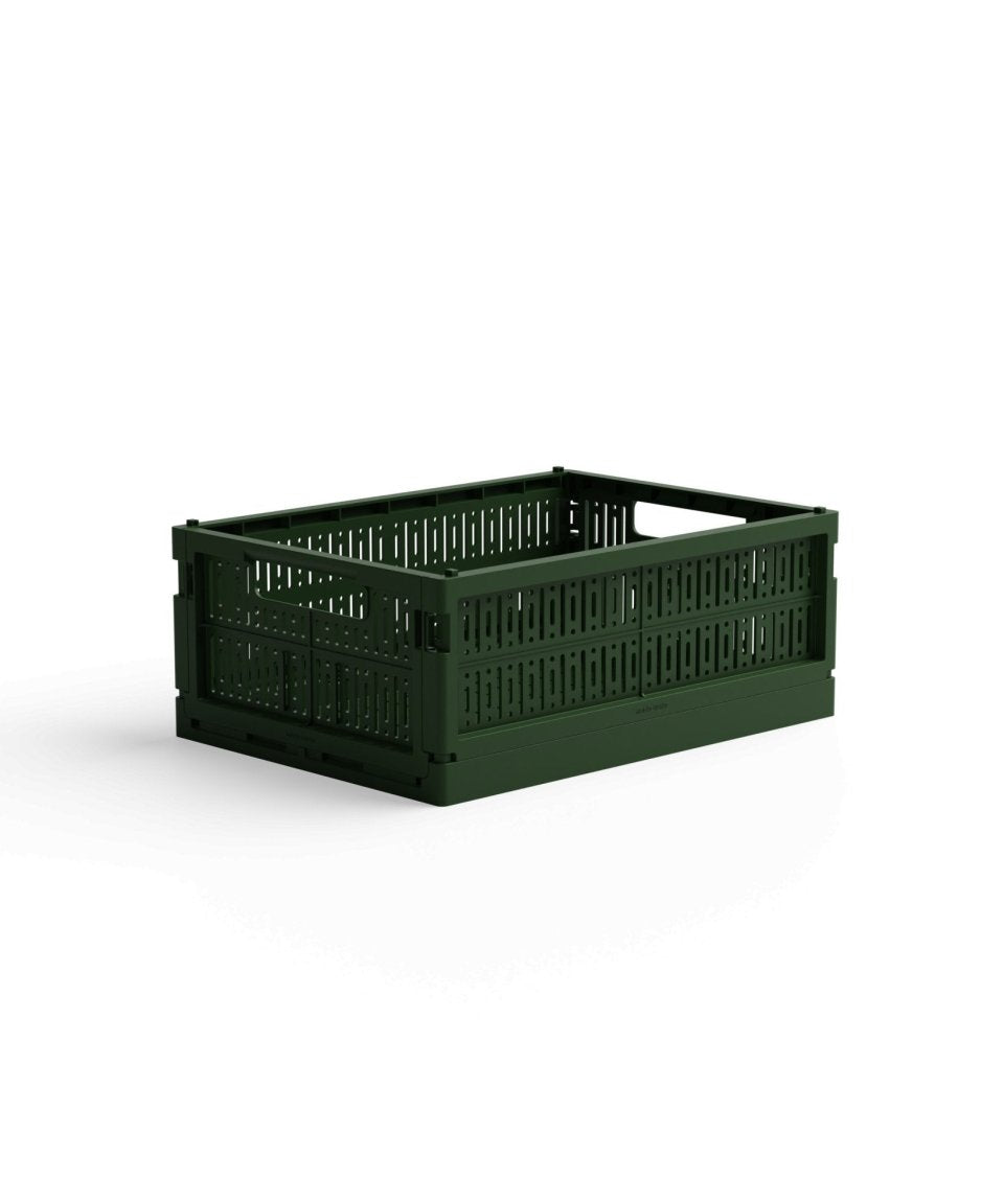 Made Crate - Klappbox Midi Racing Green - ROSA ECK - Grün, ,