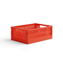 Made Crate - Klappbox Midi So Bright So Red - ROSA ECK - Rot, ,