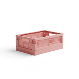 Made Crate - Klappbox Mini Candyfloss Pink - ROSA ECK - Pink, ,
