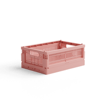 Made Crate - Klappbox Mini Candyfloss Pink - ROSA ECK - Pink, ,