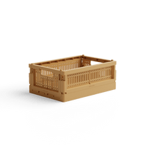 Made Crate - Klappbox Mini Fudge - ROSA ECK - Braun, ,