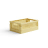 Made Crate - Klappbox Mini Lemon Cream - ROSA ECK - Gelb, ,