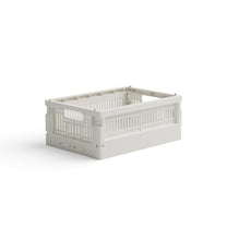 Made Crate - Klappbox Mini Milk - ROSA ECK - Weiß, ,