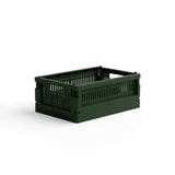 Made Crate - Klappbox Mini Racing Green - ROSA ECK - Grün, ,