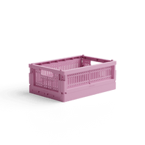 Made Crate - Klappbox Mini Soft Fuchsia - ROSA ECK - Pink, ,