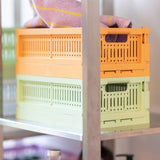Made Crate - Klappbox Mini Spring Green - Klappbox - ROSA ECK