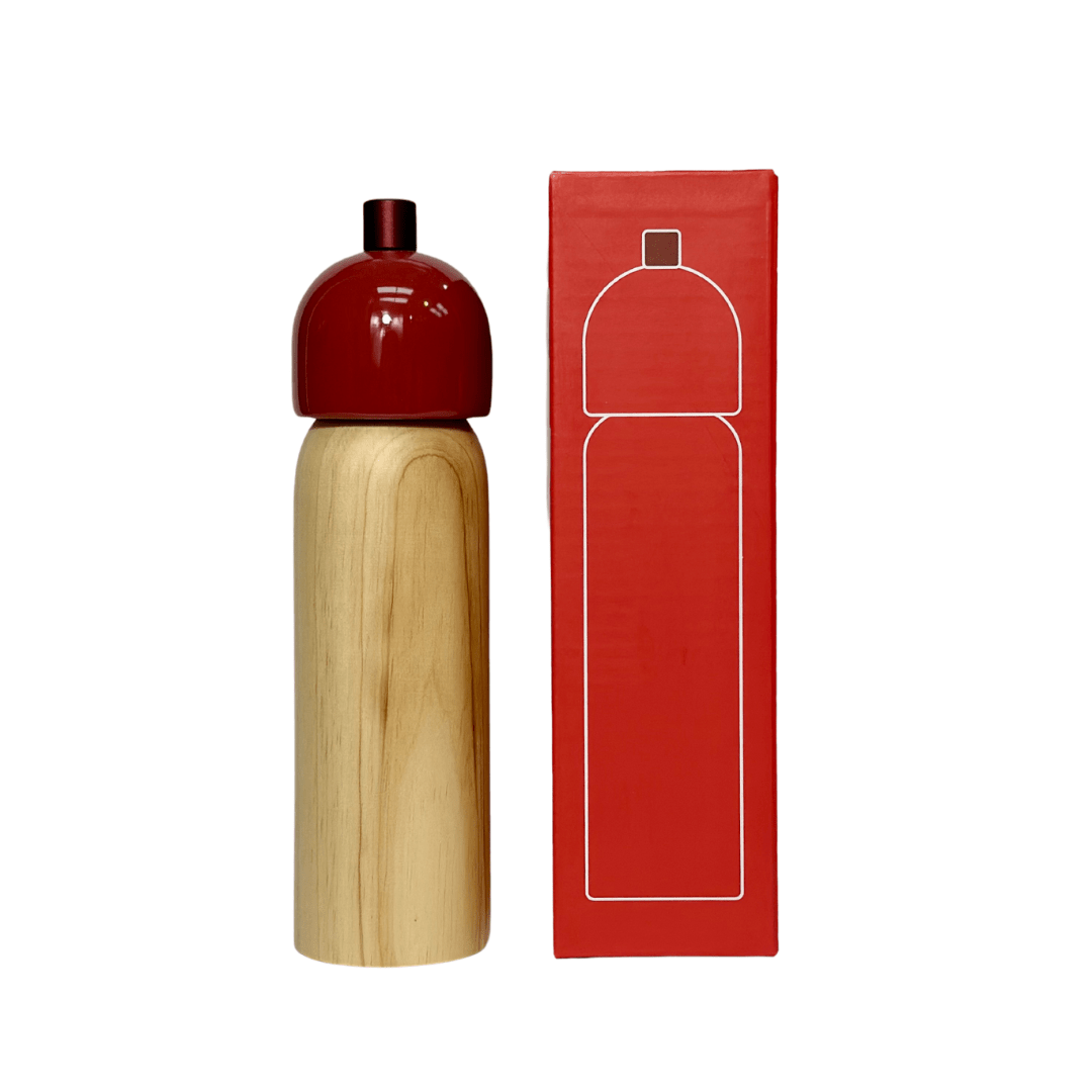 MAEGEN - Medium Salzmühle/Pfeffermühle • Rot - Salz - & Pfeffermühle - ROSA ECK