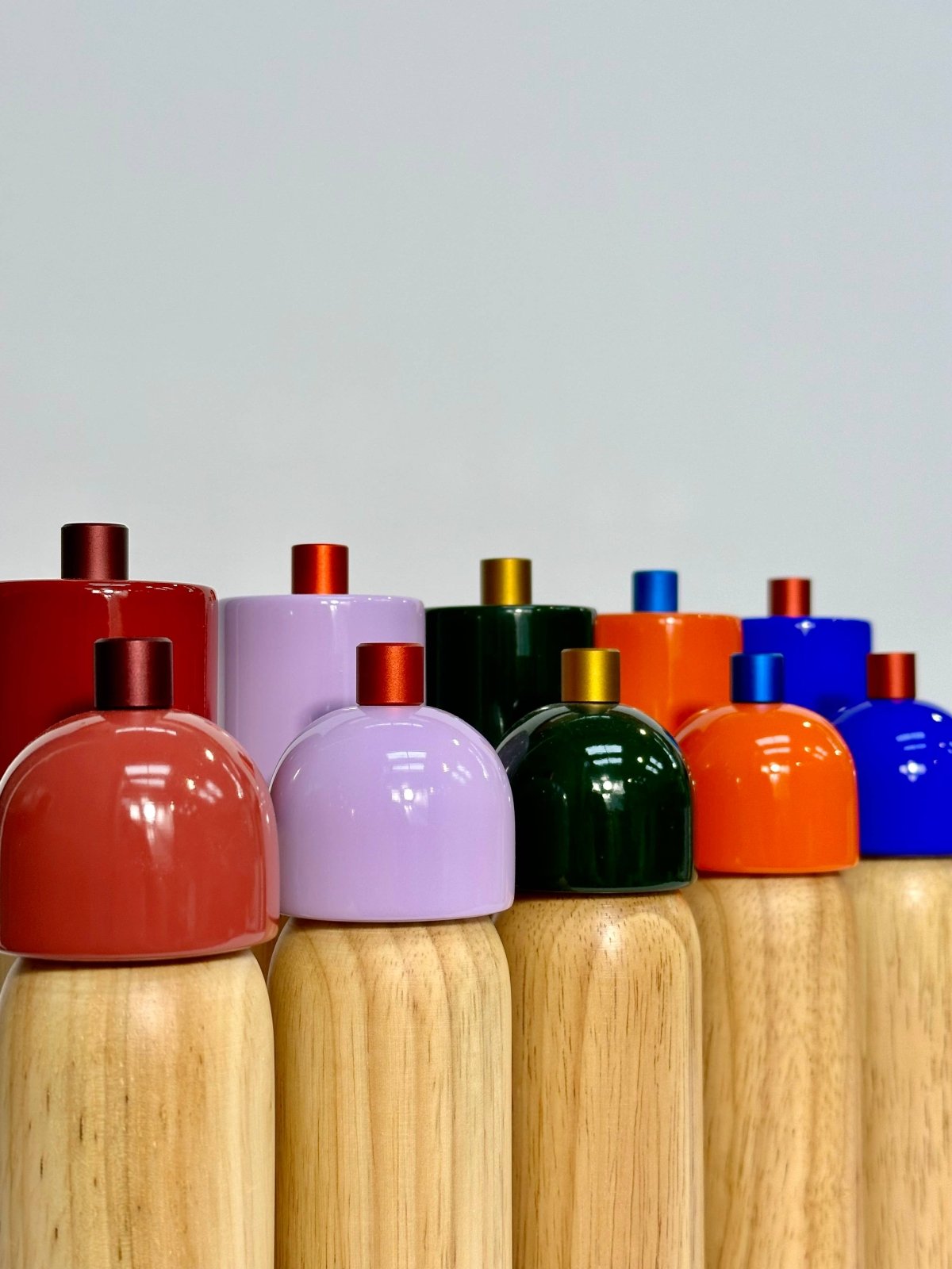MAEGEN - Medium Salzmühle/Pfeffermühle • Rot - Salz - & Pfeffermühle - ROSA ECK