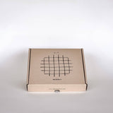 Magazin Minori - GRID Kleiner Teller mit Linienraster • tramonto red - Teller - ROSA ECK Concept Store