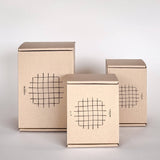 Magazin Minori - GRID Tasse mit Linienraster • spiaggia yellow - Kaffee - und Teetasse - ROSA ECK Concept Store