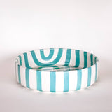 Magazin Minori - STRIPES Große Schale • Amalfi Mint - ROSA ECK