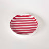 Magazin Minori - STRIPES Kleiner Teller • tramonto red - Teller - ROSA ECK Concept Store