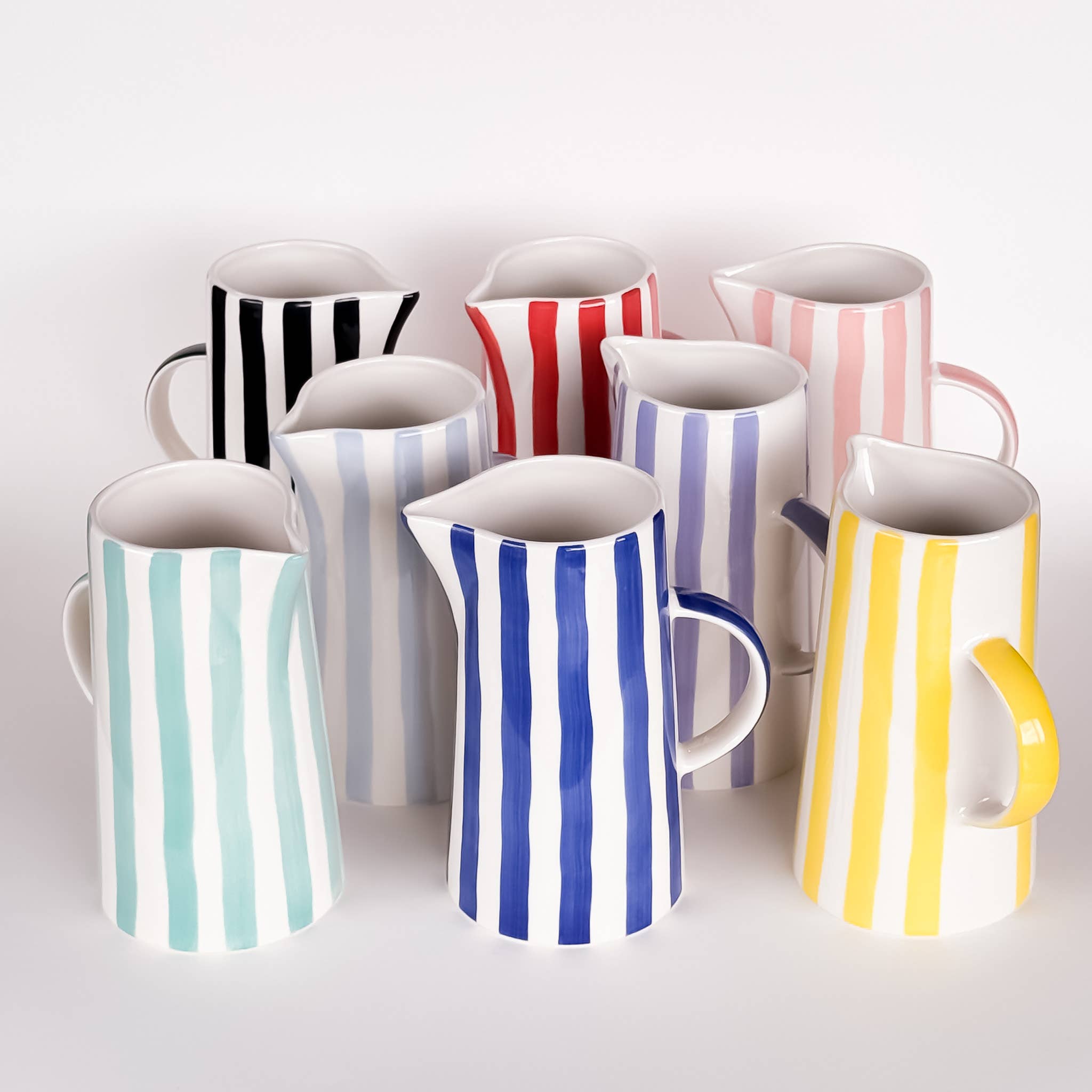 Magazin Minori - STRIPES Krug • spiaggia yellow - ROSA ECK