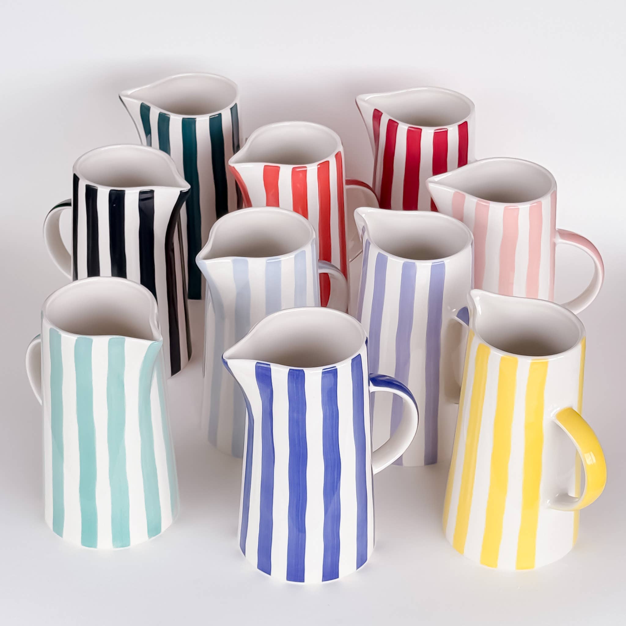 Magazin Minori - STRIPES Krug • spiaggia yellow - ROSA ECK