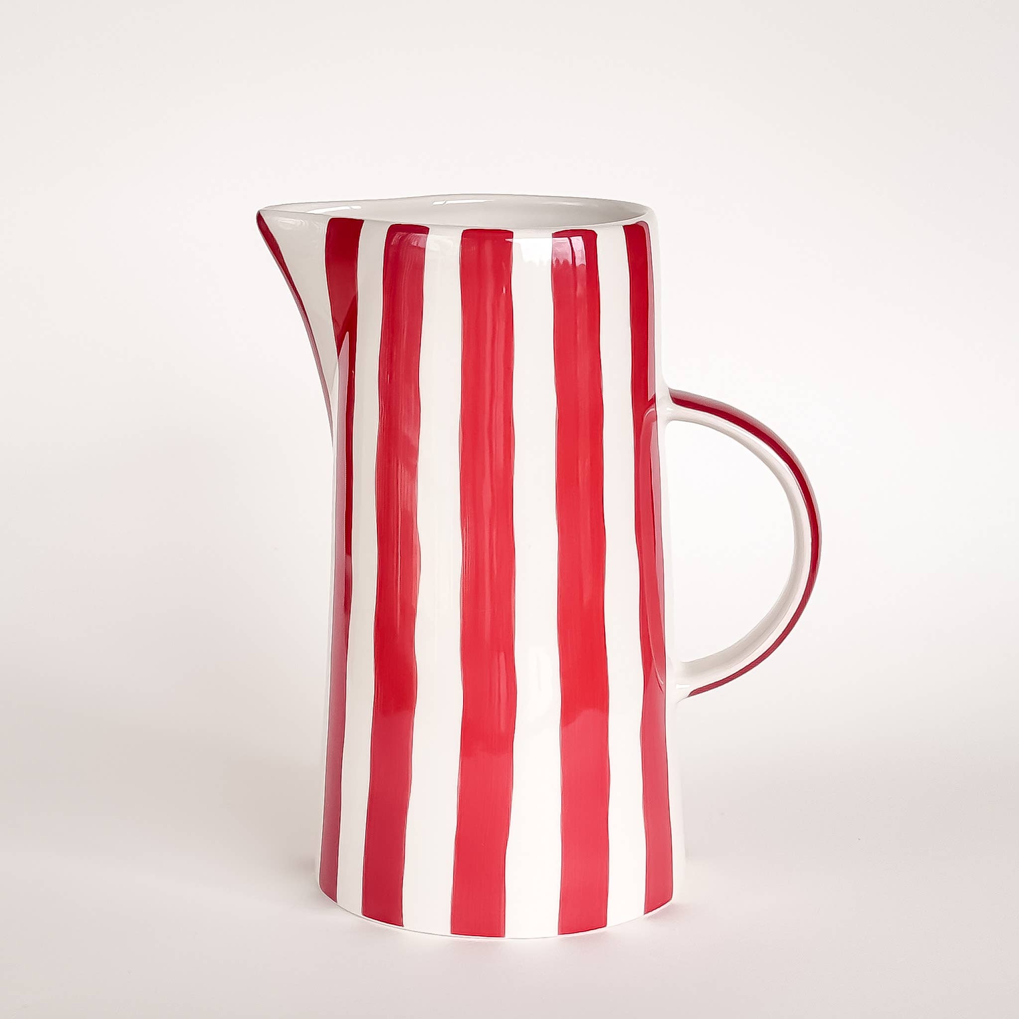 Magazin Minori - STRIPES Krug • tramonto red - ROSA ECK