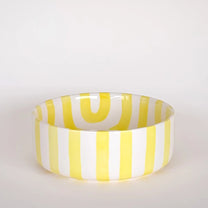 Magazin Minori - STRIPES Schale (600 ml) • spiaggia yellow - Schüssel - ROSA ECK Concept Store