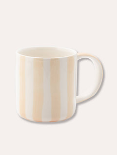 Magazin Minori - STRIPES Tasse (300 ml) | boho beige - ROSA ECK - Beige, boho beige,