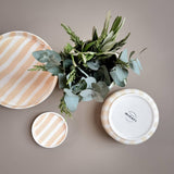 Magazin Minori - STRIPES Tasse (300 ml) | boho beige - ROSA ECK - Beige, boho beige,