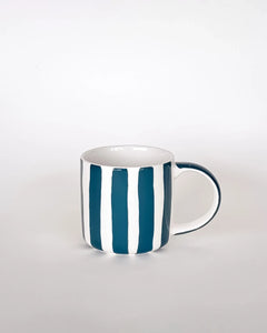 Magazin Minori - STRIPES Tasse (300 ml) • gentle green - Kaffee - und Teetasse - ROSA ECK Concept Store