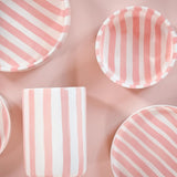 Magazin Minori - STRIPES Tasse (300 ml) • incanto rose - Kaffee - und Teetasse - ROSA ECK Concept Store