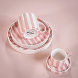 Magazin Minori - STRIPES Tasse (300 ml) • incanto rose - Kaffee - und Teetasse - ROSA ECK Concept Store