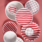 Magazin Minori - STRIPES Tasse (300 ml) • tramonto red - ROSA ECK Concept Store