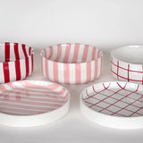 Magazin Minori - STRIPES Tasse (300 ml) • tramonto red - ROSA ECK Concept Store