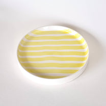 Magazin Minori - STRIPES Teller • spiaggia yellow - Teller - ROSA ECK Concept Store