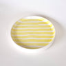 Magazin Minori - STRIPES Teller • spiaggia yellow - Teller - ROSA ECK Concept Store
