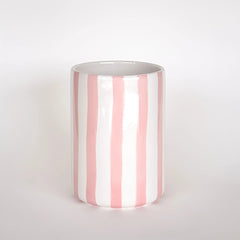 Magazin Minori - STRIPES Vase • incanto rose - ROSA ECK